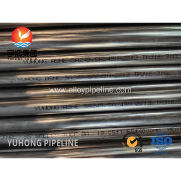 ASME SA249 TP316-316L Welded Tube